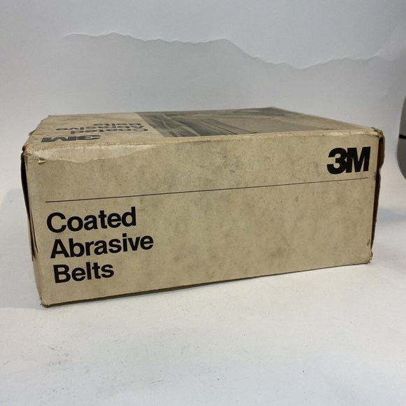 3M Duo-Glass 120 Grit Coated Abrasive Belts 4" x 118" Model 04343 - Picture 3 of 4
